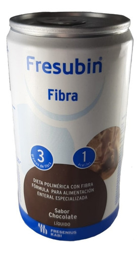 Pack 30 Pz Fresubin Fibra 236ml Fresenius Sabor Chocolate