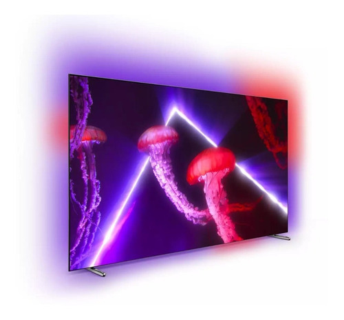 Imagen 6 de 8 de Smart Tv Oled Philips 77oled807/77 4k 77p Ambilight Android