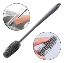 Comprar Escova De Silicone Limpar Garrafa Lavar Jarras Copos Taca