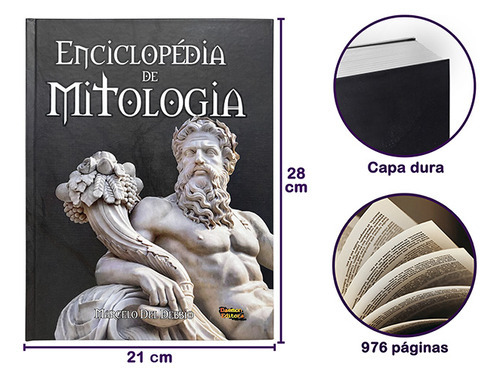 Enciclopédia De Mitologia, De Marcelo Del Debbio. Editora Daemon, Capa Dura Em Português