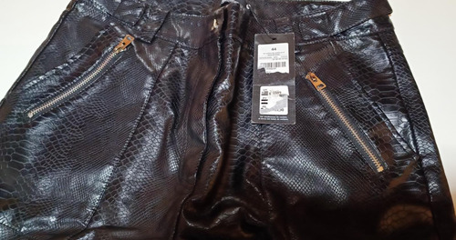 Pantalón Indian Mujer Cuero Ecocuero