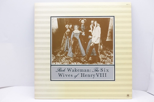 Vinilo Rick Wakeman  The Six Wives Of Henry Viii  1973 Jp.