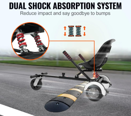 Accesorio De Asiento Para Hoverboard Con Absorción De Golpes Color