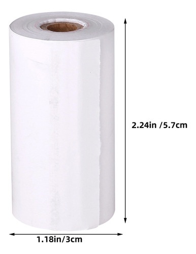 3 Rollos De Papel Térmico Multiusos Thermal Cash Reg
