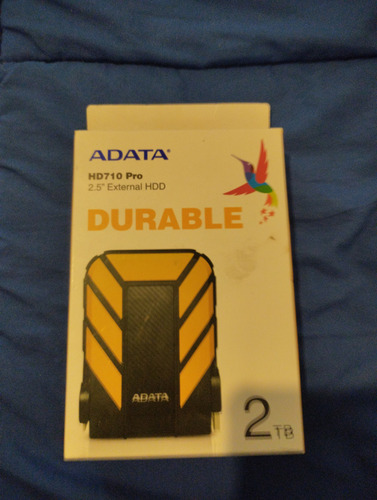 Disco Duro Adata 2tb Hd710 Pro Antigolpes Grado Militar