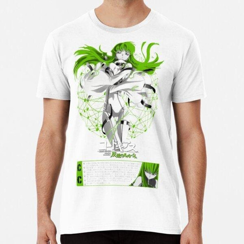 Remera Modelo C.c - Anime Code Geass Algodon Premium