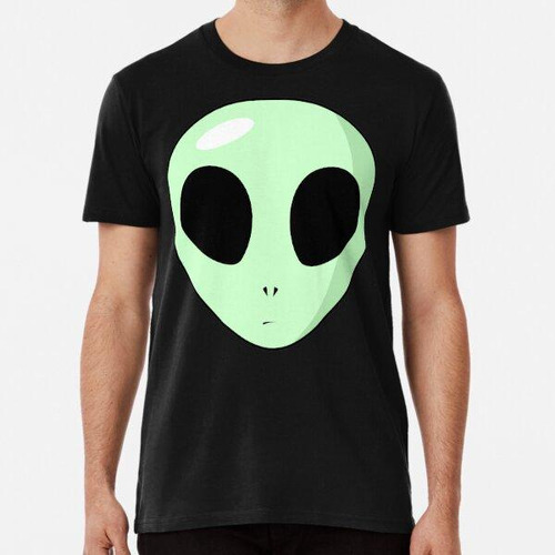 Remera Cabeza Alienígena Green Space Con Gran Camiseta Alien