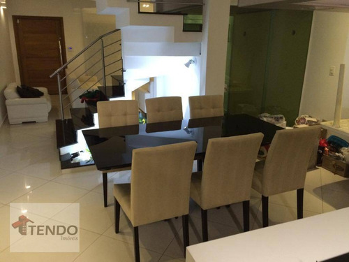 Imagem 12 de 15 de Imob01 - Casa Sobrado 175 M2 - 3 Suítes - Jordanópolis - São Bernardo Do Campo. - So0067