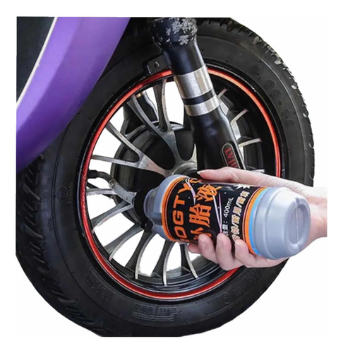 Liquido Antipinchazos Sellador Para Bicicleta Motos 400 Ml