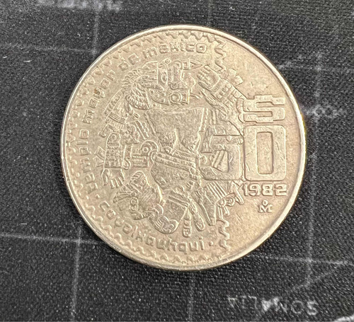 Moneda De 50 De 1982