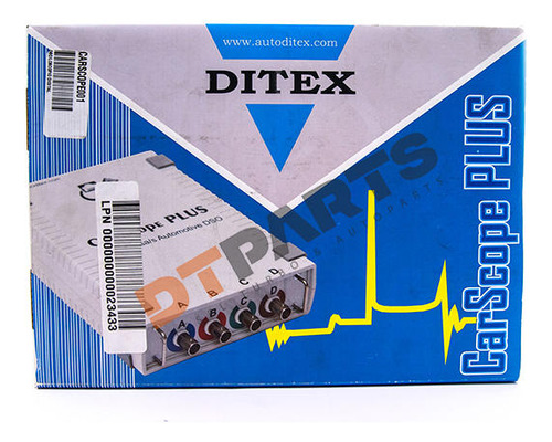 Osciloscopio Digital Automotriz Carscope Plus Ditex