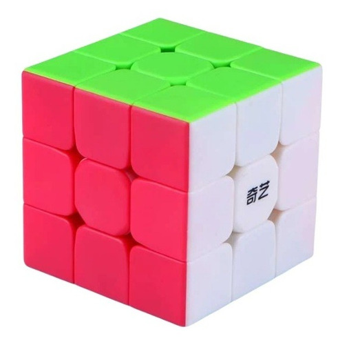 Cubo De Rubik 3x3 Sin Calcomania Para Speed Cube Marca Qiyi