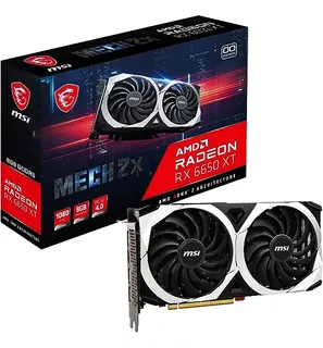 Msi Gaming Radeon Rx 6650 Xt 128-bit 8gb Gddr6 Dp/hdmi Dual