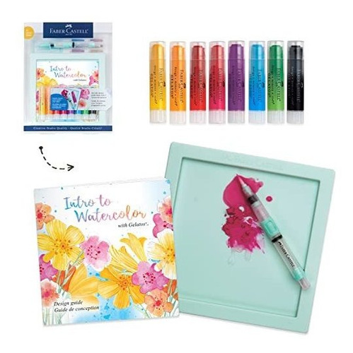 Art Paint - Faber-castell Introducción A La Acuarela Con Gel