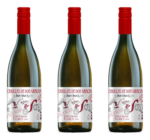 Vino Paso A Paso Wines  Criolla Clarete X3 - Oferta Celler