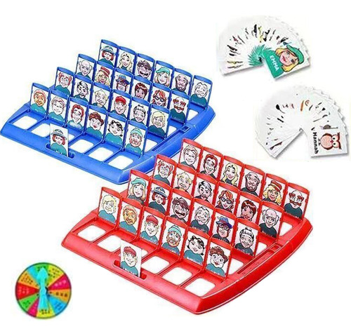Juego De Mesa Adivina Quién? Juego Plastico De Tablero Juego