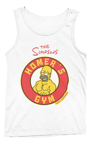 Musculosa De Homero Simpson Gym