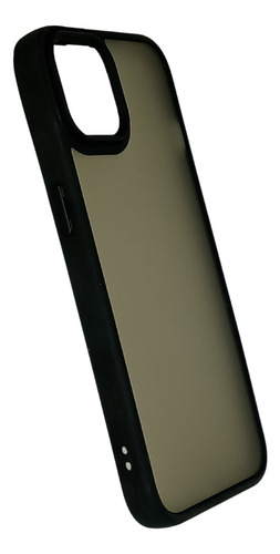 Funda Compatible Con Celular iPhone 13 Border Color Matte