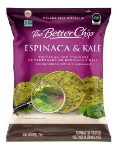 Tostadas Espinaca Y Kale The Better Chip 680g