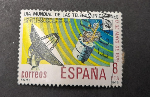 Sello España - 1979 Dia Mundial De Las Telecomunicaciones