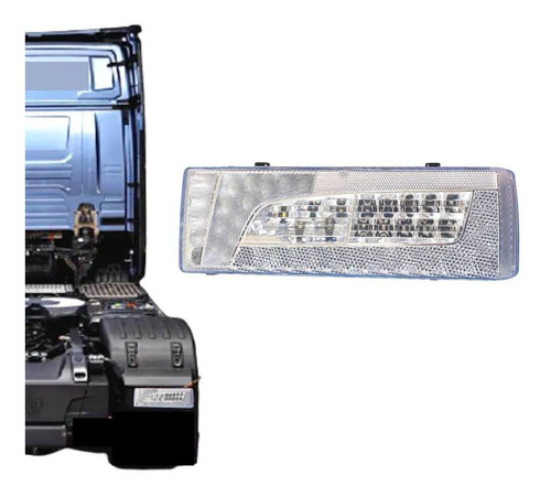 Lanterna Traseira Compatível Scania S5 S6 Led Cristal Ld