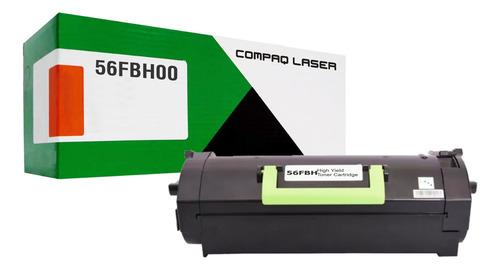 Toner Compatível 56fbh00 Mx421 Ms421 Ms421dn Mx421ade Mx522 Preto