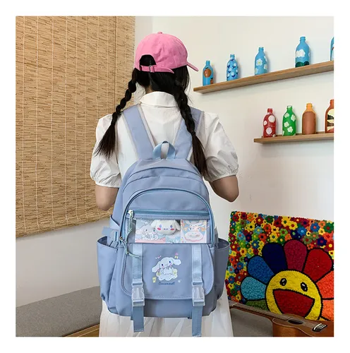 Mochila Para Mujer Mochila Escolar Con Dibujos Cinnamoroll
