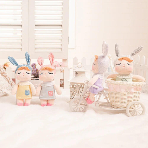Colgante De Felpa Gris De Ensueño Metoo Mini Angela Charm, P