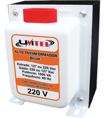 Auto Transformador 1000va Biv Serie Ouro Unitel