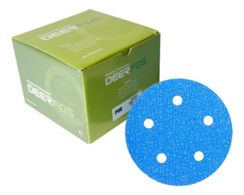 Disco Lixa Sa331 5pol Grãos Grossos E Finos - 36 A 2000 10un Quantidade De Cascalhos 1