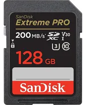 Comprar Memoria Sd Sandisk Extreme Pro 128gb 200mb\u002Fs U3 V30 4k Uhd