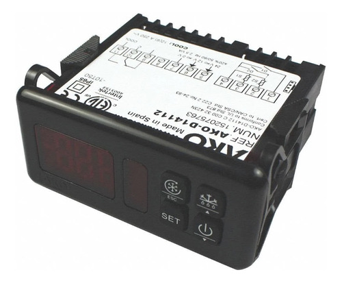 Controlador Electrónico Ako D14112 Termostato