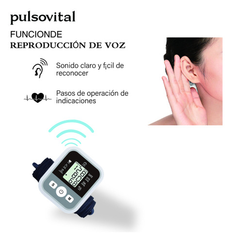 Aparato Para Comprobar La Presión Tensiómetro Digital De Color Blanco