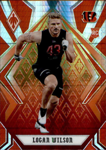 2020 Panini Phoenix Fire Burst 198 Logan Wilson Cincinnati B