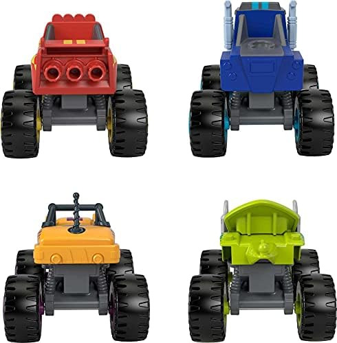 Fisher-price Blaze And The Monster Machines Racers 4 Pack, J