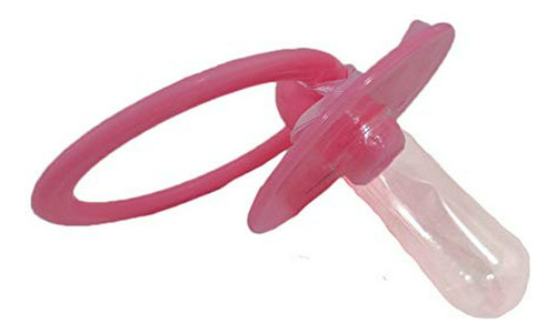 Chupete Jumbo Baby Pink Novedad Accesorio Para Disfraz