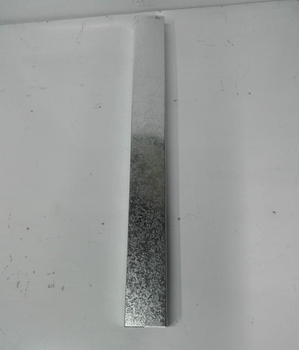 Imagen 3 de 3 de Zingueria Caño 2x4 Galvanizado Chapa Ventilacion Desague
