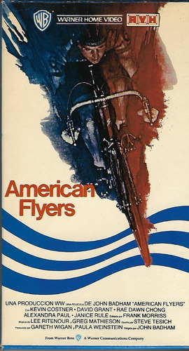 American Flyers Vhs 1985 Kevin Costner Deportes Ciclismo