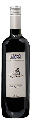 Vinho Fino Tinto Seco Tempranillo Sem Álcool 720ml La Dorni