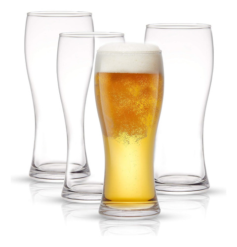 Joyjolt Callen 15.5oz Beer Glasses Conjunto De 4 Copos De...