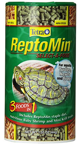 Tetrafauna Reptomin Select-a-food Para Tortugas Acuaticas, N