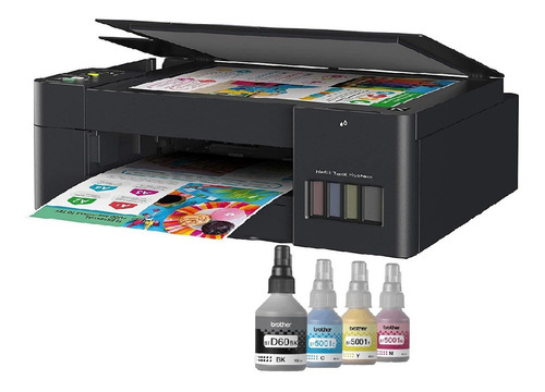 Impresora A Color Multifunción Brother Dcp-t420w Con Wifi
