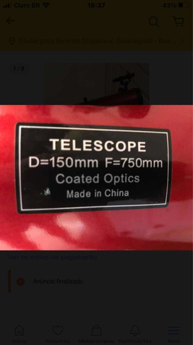 Telescopio Skywatcher Star Discovery 150mm Goto
