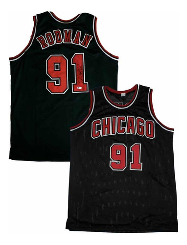 Jersey Autografiado Chicago Bulls Dennis Rodman