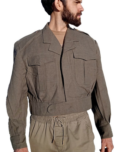 Chaqueta Militar Ejercito Belga De Paracaidista Corte Ww2