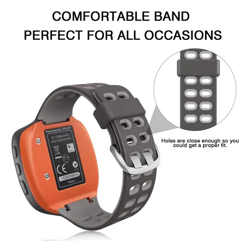 Malla Para Garmin Forerunner Forerunner 310xt Cl Gris Claro