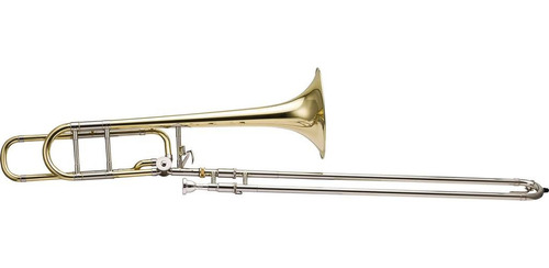 Trombone De Vara Tenor Bb/f Hsl-802l Laqueado Harmonics