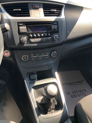 Imagen 12 de 15 de Nissan Sentra 1.8l Sense Tm6 2018 Iva Credito Recibo Financi