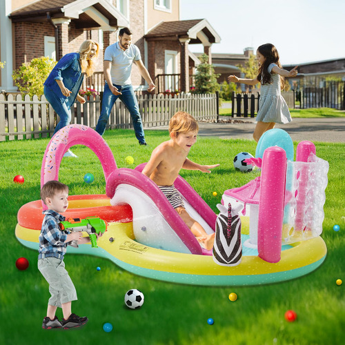 Piscina Inflable Para Niños Centro De Juego Océano