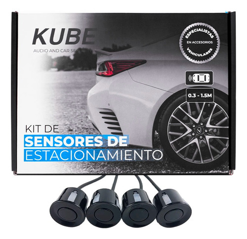 Kit X 4 Sensor Estacionamiento + Espejo + Pantalla + Camara 
